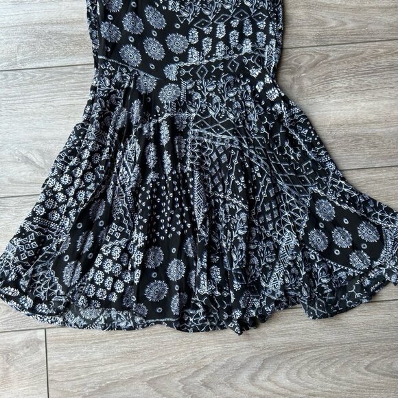 Talula Floral Fit & Flare Spaghetti Slip Dress - Picture 13 of 14